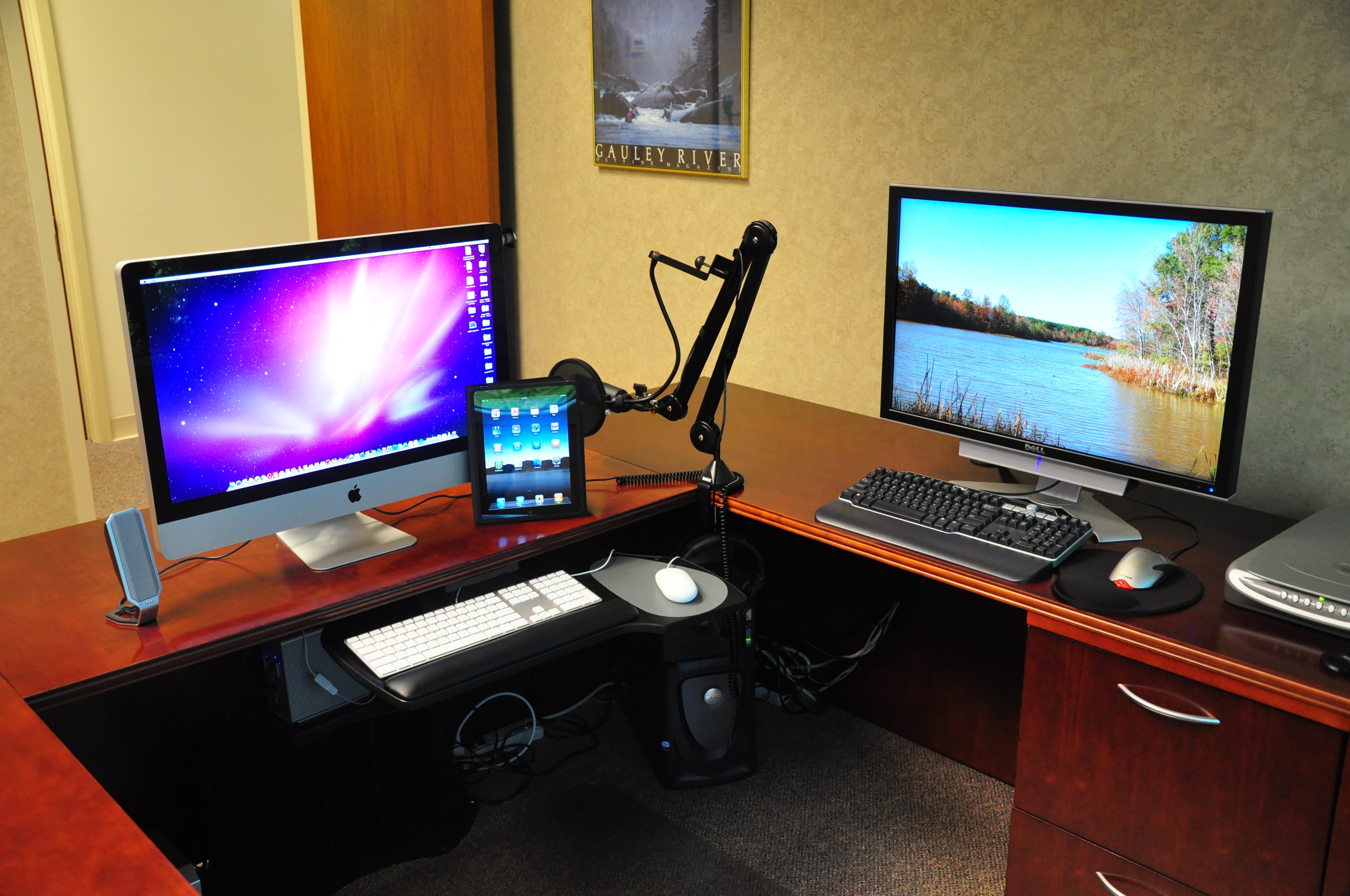 Current office setup